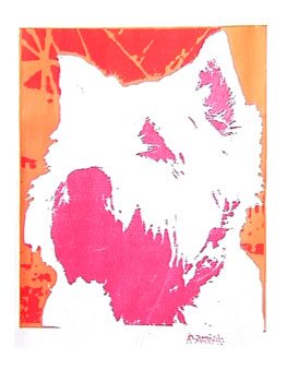 PupArt portrait of Hamish